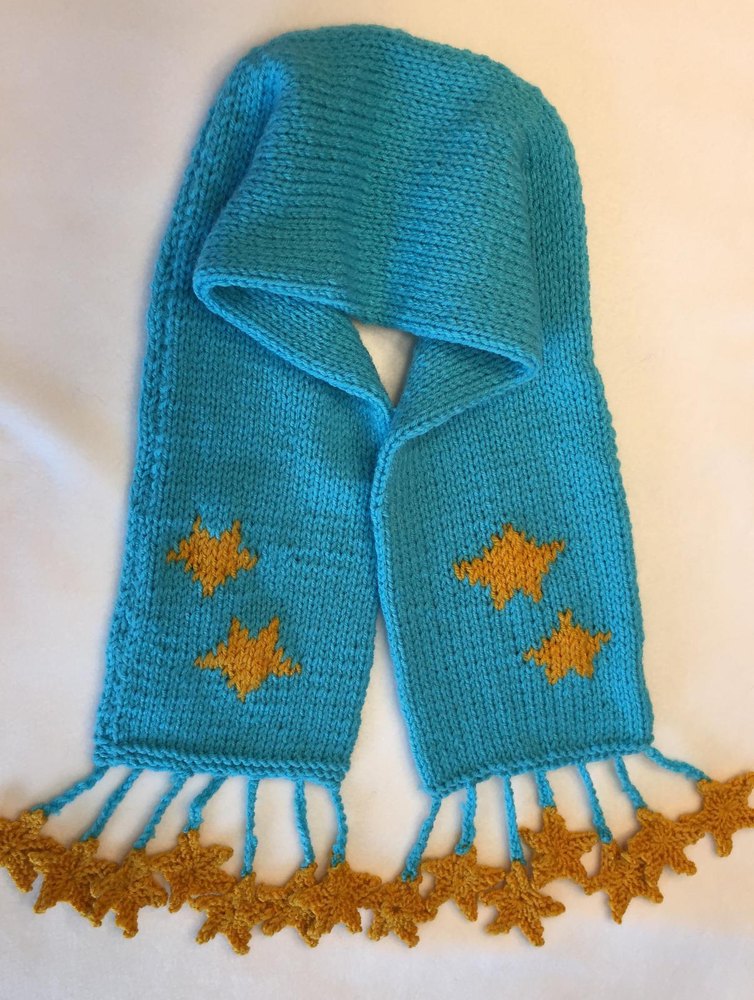 小物 star pattern long scarf 小物 star pattern long scarf star pattern long scarf