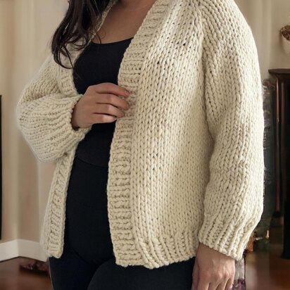 Adult Rumi Cardigan - knitting pattern