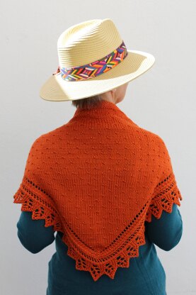 Sawtooth Shawlette