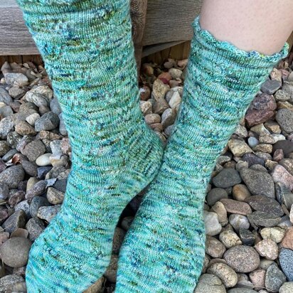 Nimbus Socks - knitting pattern