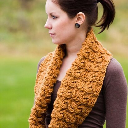 Winter wheat cowl