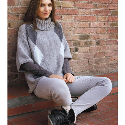 Short Sleeve Sweater in Katia Cashmere Blend
