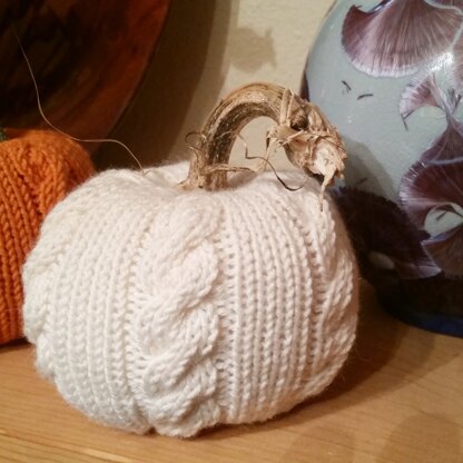 Cable-stitch Pumpkin