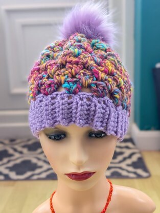 Cat Ear Beanie and Bobble Hat