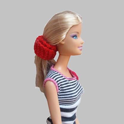 Pretty Red Headbands for Doll