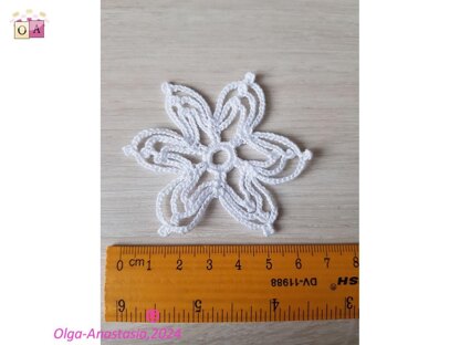 Crochet snowflake 30