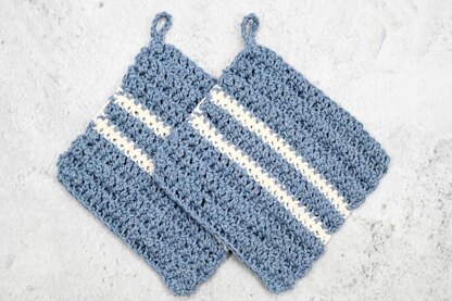 Classic Striped Potholder