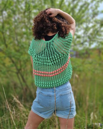 Flower Buds Top Crochet pattern by ByKaterina