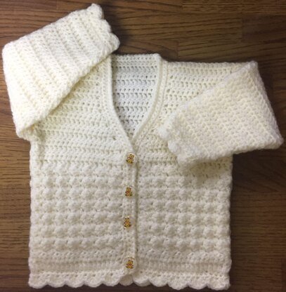 Baby/Child's V Neck Cardigan - 1005