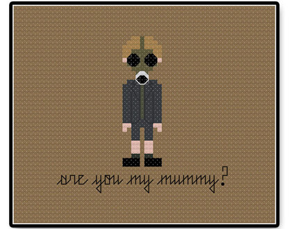 Are You My Mummy? - PDF Cross Stitch Pattern