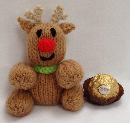 Rudolph the Reindeer Ferrero Choc Cover