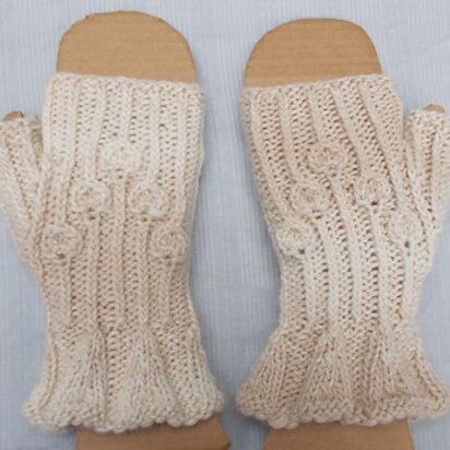 Carillon Mitts - knitting pattern