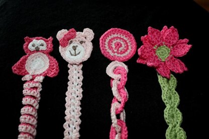 Sweet Baby Soother Pacifier Clip Pattern