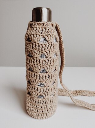 Three in one crochet wine/beer/drink holder