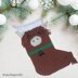 Highland Cow Christmas Stocking