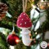 Mushroom Hanging Ornament