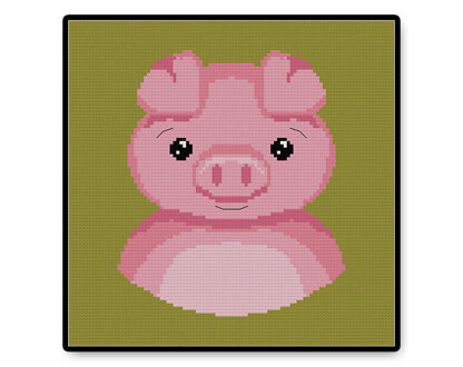 Pig - PDF Cross Stitch Pattern