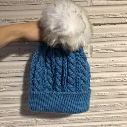 Twisted Knit Hat