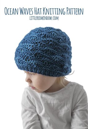 Ocean Waves Hat