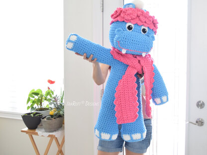 Big Crochet Hippo