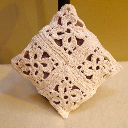 Lavender Delight, Crocheted Lavender Sachet