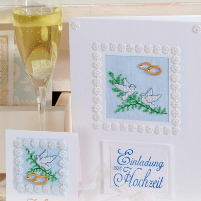 Wedding Celebrations -  Lovely Cards in Anchor - Downloadable PDF