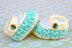 Mock Cables Mary Jane Baby Booties