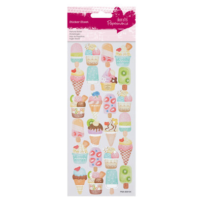 Papermania Foil Stickers - Ice Creams