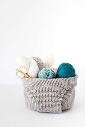 Adley Project Bag + Yarn Basket