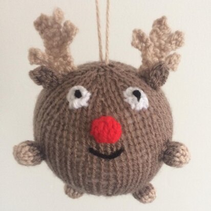 Reindeer Christmas Bauble