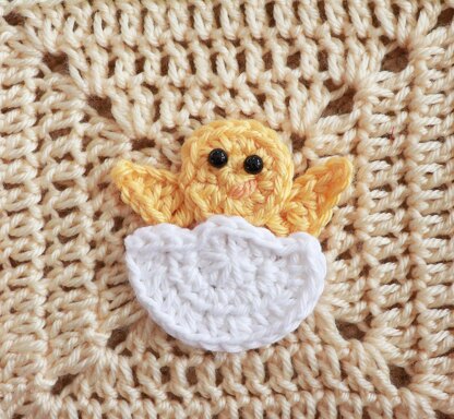 Spring Granny Square Blanket