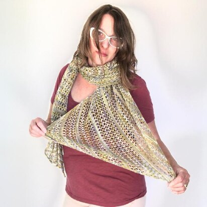 Summertide Wrap - knitting pattern