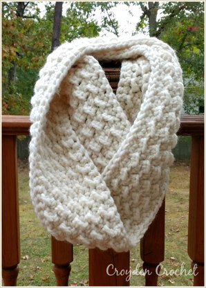Fluffy Clouds Infinity Scarf