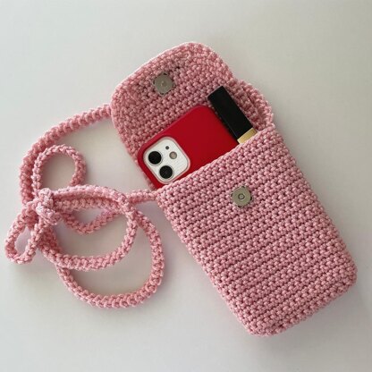 Pink phone small bag