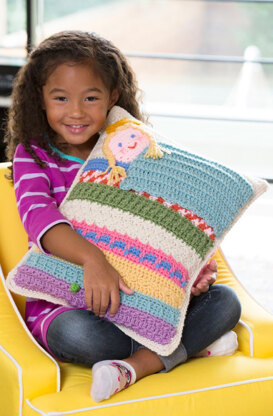 Princess and the Pea Pillow in Red Heart Super Saver Economy Solids - LW4562 - Downloadable PDF