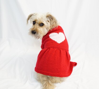 P07 Sweetheart Dog Dress