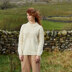 Graduated Yoke Sweater - Jumper Knitting Pattern for Women in Debbie Bliss British Wool Aran by Debbie Bliss