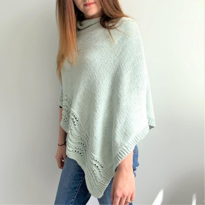 “Wavy Sea” Poncho