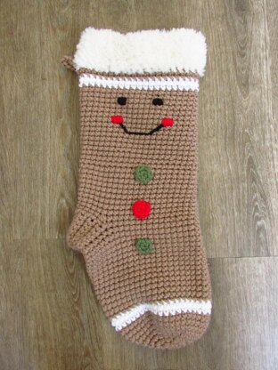 Gingerbread Man Stocking