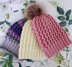 Simple Beanie Hat Chunky Yarn Straight Needles