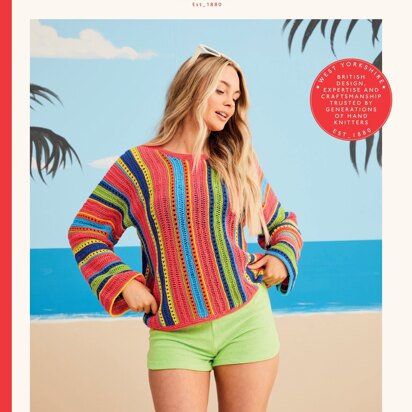 Sirdar 10689 South Beach Sweater PDF