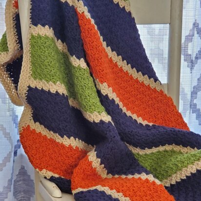 Design 004: Rough & Tumble Blanket