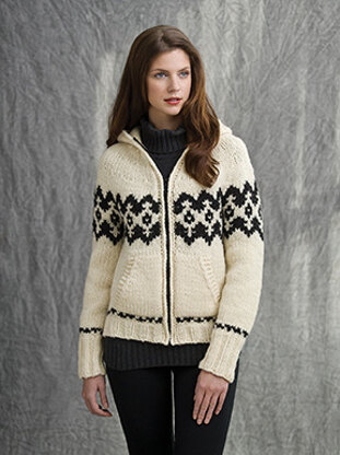 Lodge Zipped Hoodie in Tahki Yarns Montana