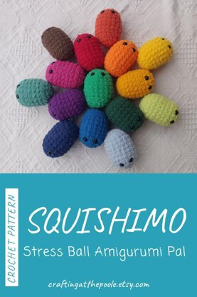 How to Make a Yarn Ball Stress Reliever - Free Crochet Pattern