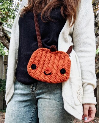 Pumpkin Crossbody Bag