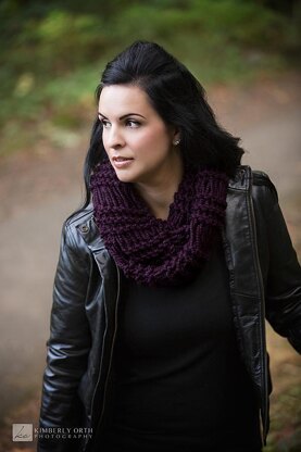 Crochet Infinity Scarf, Chunky Cowl Scarf