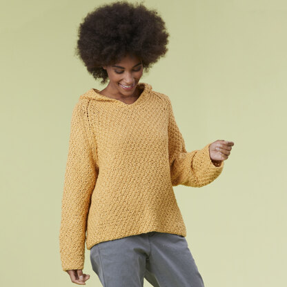 V Neck Sweater, Women's Knitting Pattern