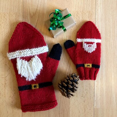Santa's helper mittens