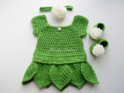 Fairy Tinkerbell Baby Dress