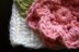 Bulky Knit Hat with Flower